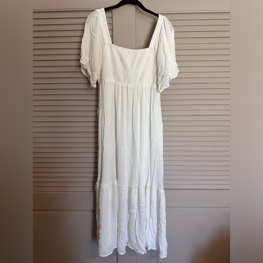 Worth collective white maxi dress
